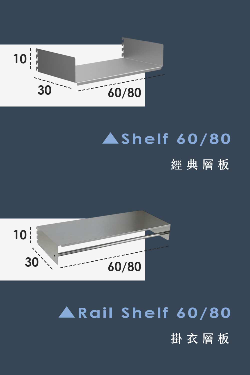 STEELCORE FRAMEWORK 不鏽鋼層架